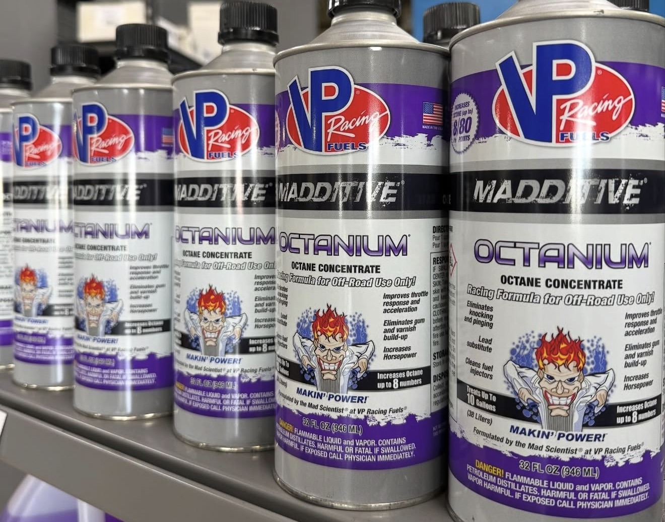 Additifs VP Racing chez Option Motors